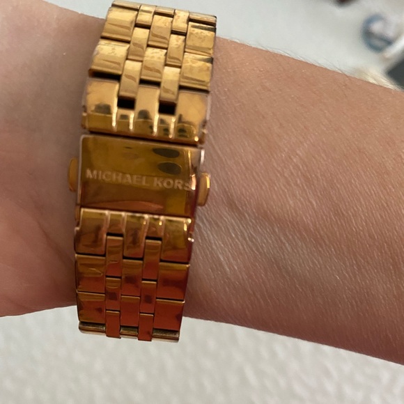 Michael Kors gold watch main image 4